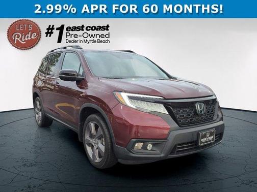 Deep Scarlet Pearl 2021 Honda Passport Touring