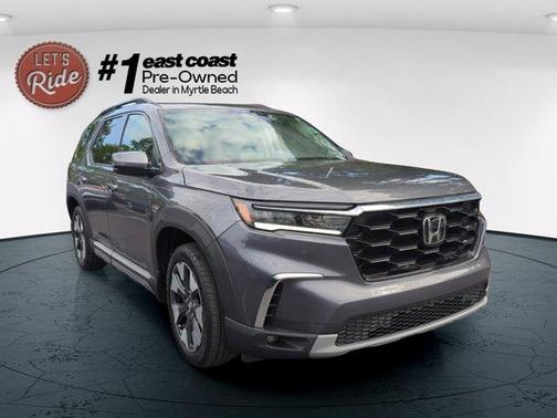 Modern Steel Metallic 2025 Honda Pilot Touring