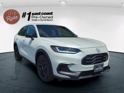Platinum White 2024 Honda HR-V Sport
