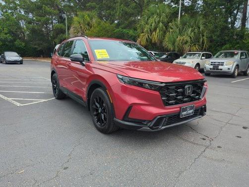 Radiant Red Metallic 2024 Honda CR-V Hybrid Sport-L