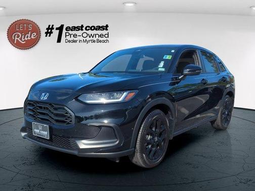 Crystal Black Pearl 2024 Honda HR-V Sport