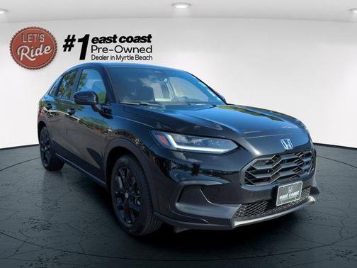 Crystal Black Pearl 2024 Honda HR-V Sport