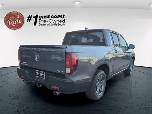 Modern Steel Metallic 2023 Honda Ridgeline RTL