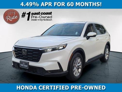 Platinum White Pearl 2024 Honda CR-V EX-L