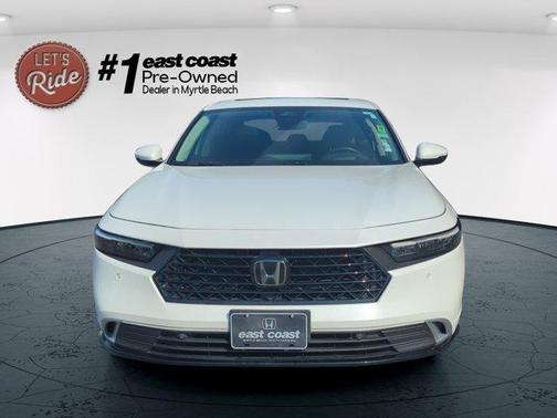 Platinum White Pearl 2023 Honda Accord Hybrid Touring