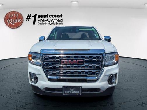 Summit White 2022 GMC Canyon Denali