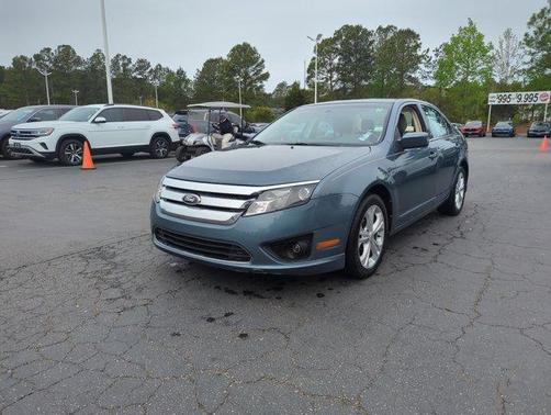 Steel Blue Metallic 2012 Ford Fusion SE