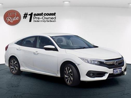 Cosmic Blue Metallic 2017 Honda Civic EX-L