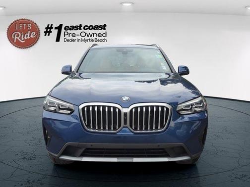 Phytonic Blue Metallic 2024 BMW X3 xDrive30i