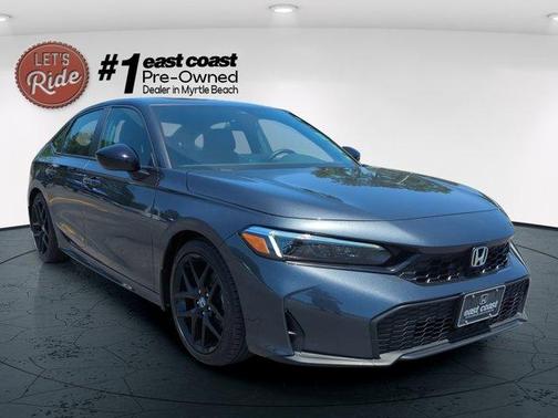 Meteorite Gray Metallic 2025 Honda Civic Sport