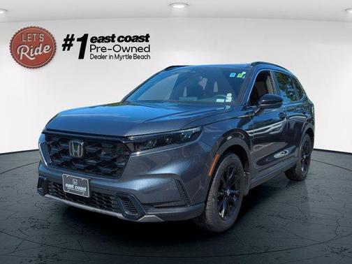 Meteorite Gray Metallic 2024 Honda CR-V Hybrid Sport