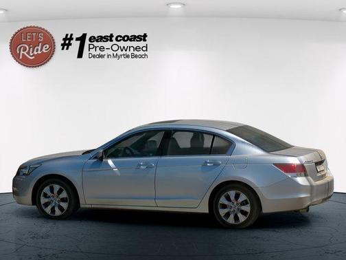 White Diamond Pearl 2009 Honda Accord EX-L