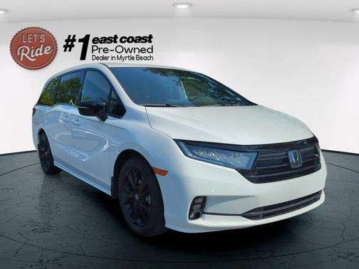Platinum White Pearl 2024 Honda Odyssey Sport