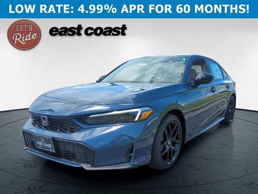 Blue Lagoon 2026 Honda Civic Hybrid Sport