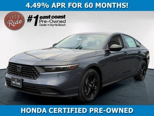 Meteorite Gray Metallic 2025 Honda Accord SE