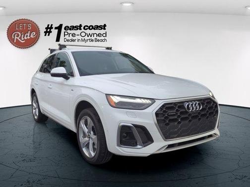 Ibis White 2022 Audi Q5 45 S line Prestige