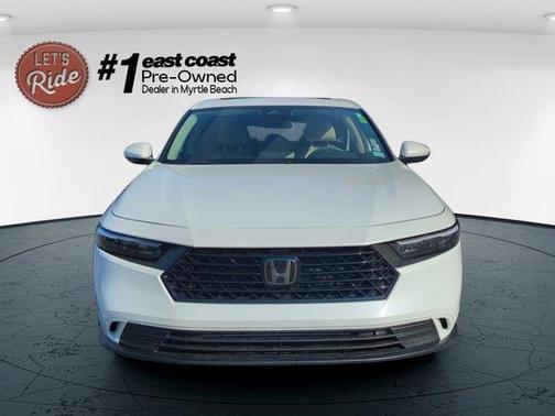 Platinum White Pearl 2024 Honda Accord EX