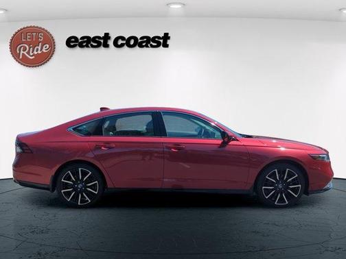 Radiant Red Metallic 2026 Honda Accord Hybrid Touring