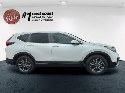 Platinum White Pearl 2022 Honda CR-V EX