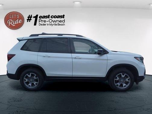 White 2022 Honda Passport TrailSport
