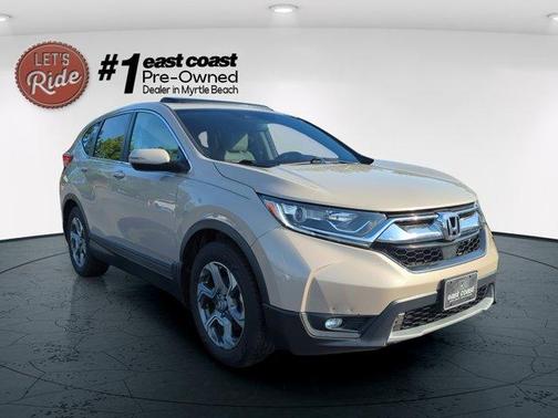Sandstorm Metallic 2019 Honda CR-V EX-L
