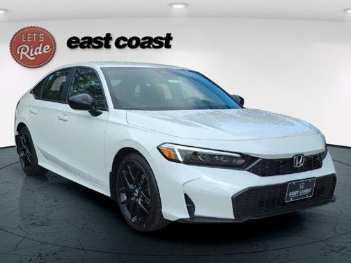 Platinum White Pearl 2026 Honda Civic Sport