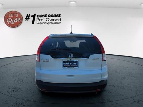 White Diamond Pearl 2014 Honda CR-V EX-L