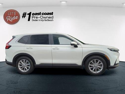 Platinum White 2024 Honda CR-V EX