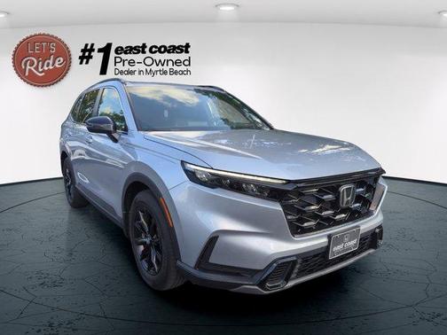 Lunar Silver Metallic 2024 Honda CR-V Hybrid Sport