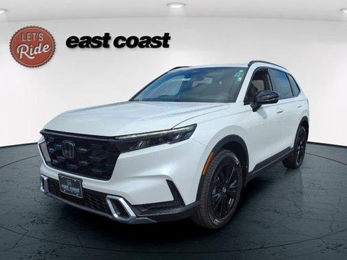 Platinum White Pearl 2026 Honda CR-V Hybrid Sport Touring