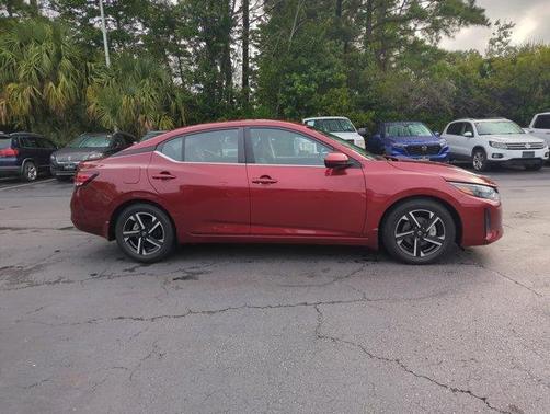Scarlet Ember 2024 Nissan Sentra SV