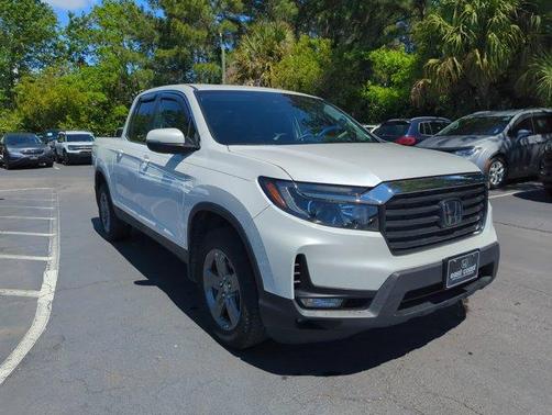 Platinum White Pearl 2023 Honda Ridgeline RTL