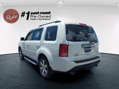 White Diamond Pearl 2015 Honda Pilot Touring