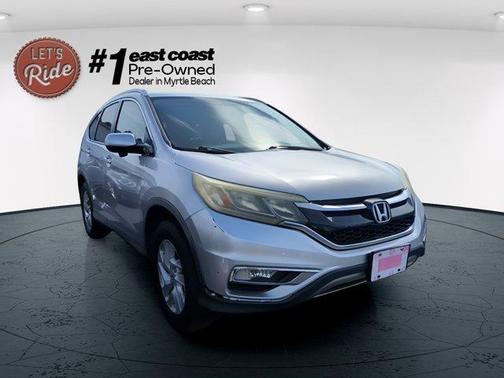 Silver 2015 Honda CR-V EX-L
