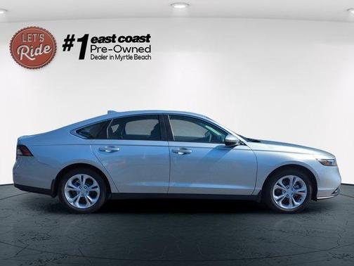 Solar Silver Metallic 2025 Honda Accord LX