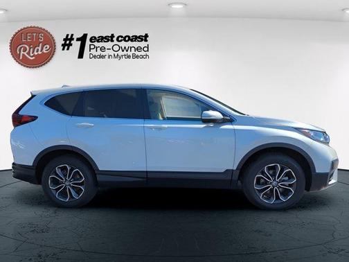 White 2020 Honda CR-V EX-L