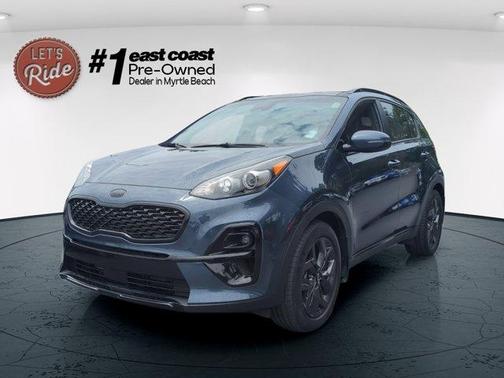 Pacific Blue 2021 Kia Sportage S