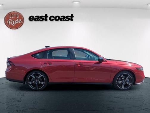 Radiant Red Metallic 2026 Honda Accord Hybrid Sport