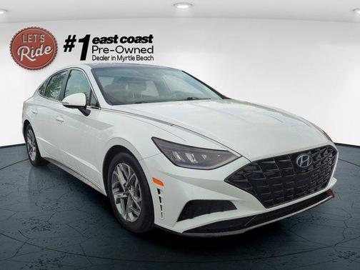 Quartz White 2020 Hyundai SONATA SEL