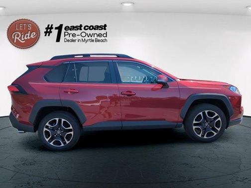 Ruby Flare Pearl 2019 Toyota RAV4 Adventure