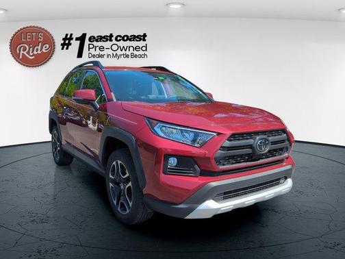 Ruby Flare Pearl 2019 Toyota RAV4 Adventure