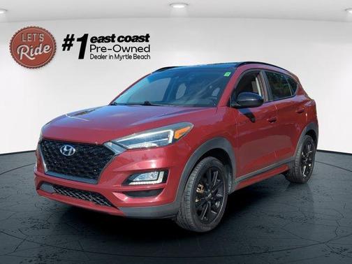 Gemstone Red 2019 Hyundai TUCSON Night