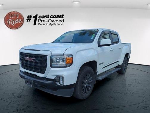 Summit White 2022 GMC Canyon Elevation