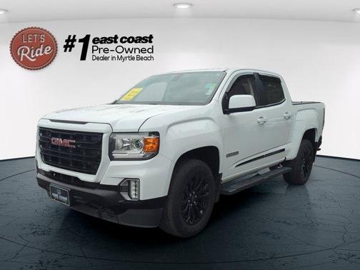 Summit White 2022 GMC Canyon Elevation