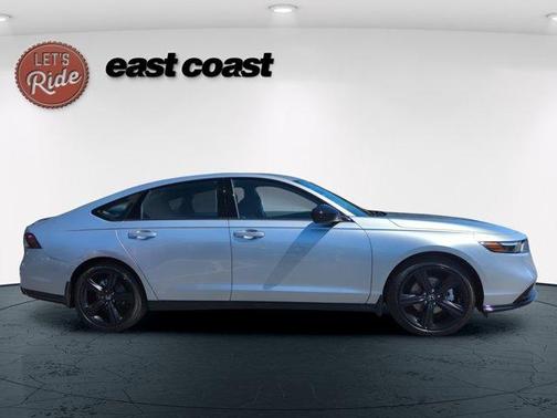 Solar Silver Metallic 2026 Honda Accord Hybrid Sport-L