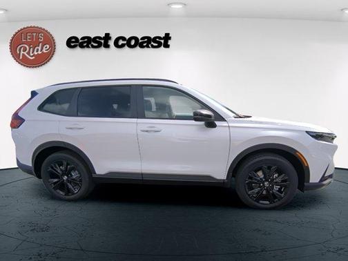 Platinum White Pearl 2026 Honda CR-V Hybrid Sport Touring
