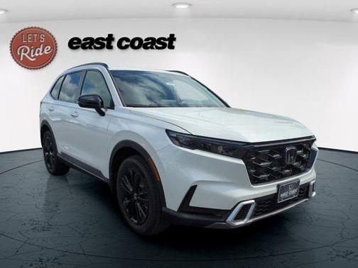 Platinum White Pearl 2026 Honda CR-V Hybrid Sport Touring