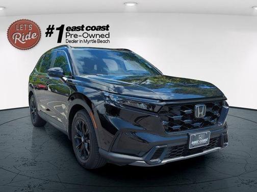 Crystal Black Pearl 2025 Honda CR-V Hybrid Sport