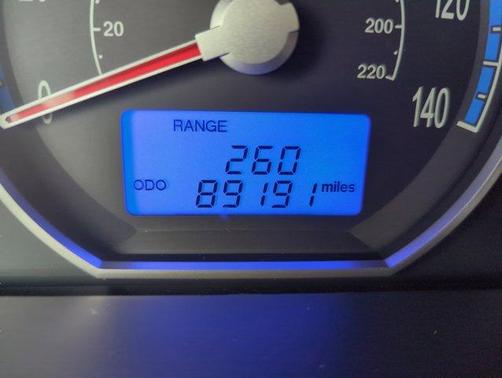 Deepwater Blue Mica 2009 Hyundai SANTA FE Limited