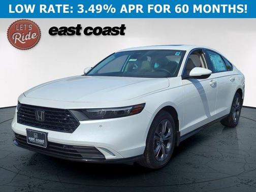 Platinum White Pearl 2026 Honda Accord Hybrid EX-L